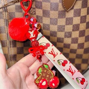 Cherry Purse Charm